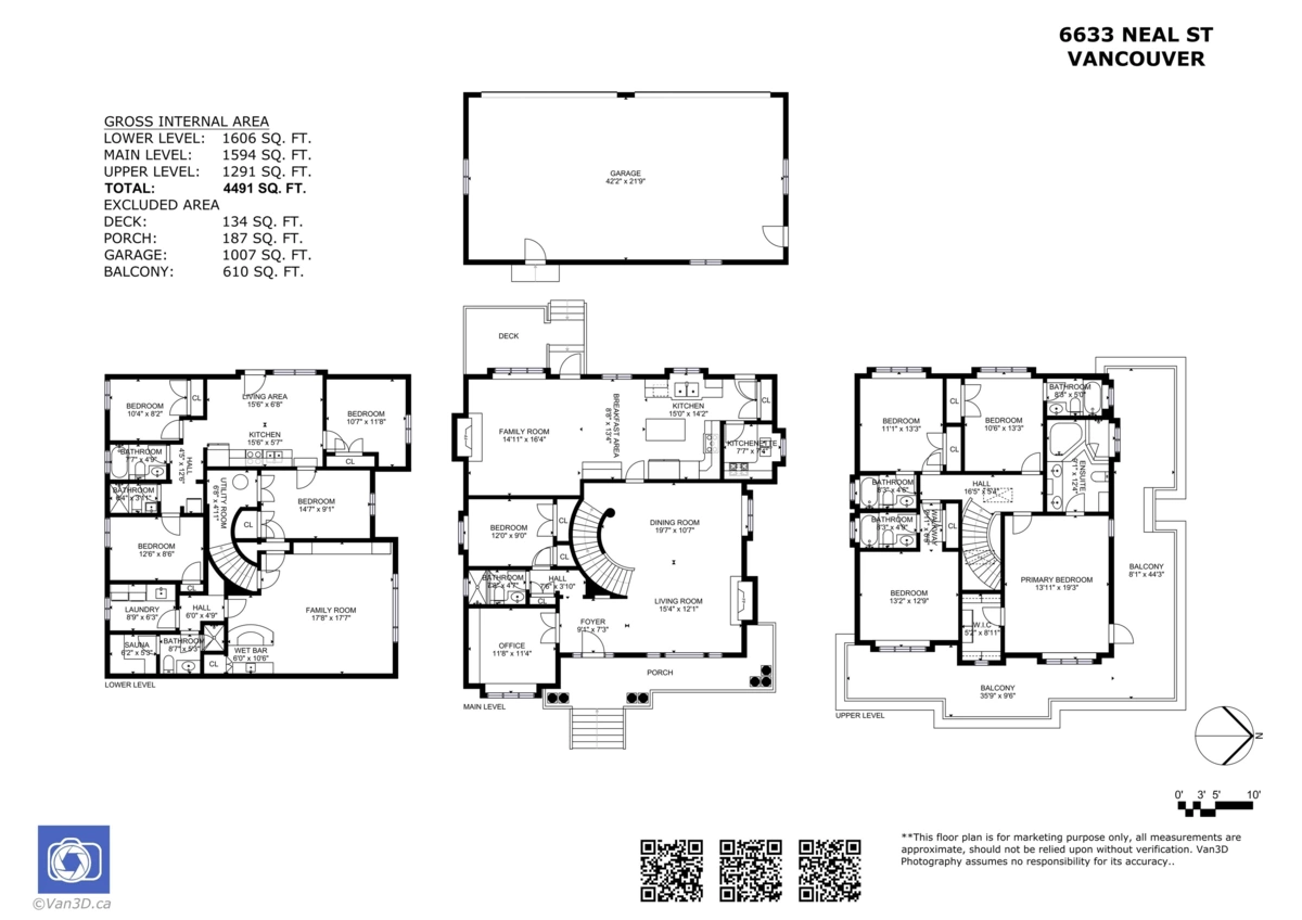 Family Room Photo of 6633 Neal Street, Vancouver, BC