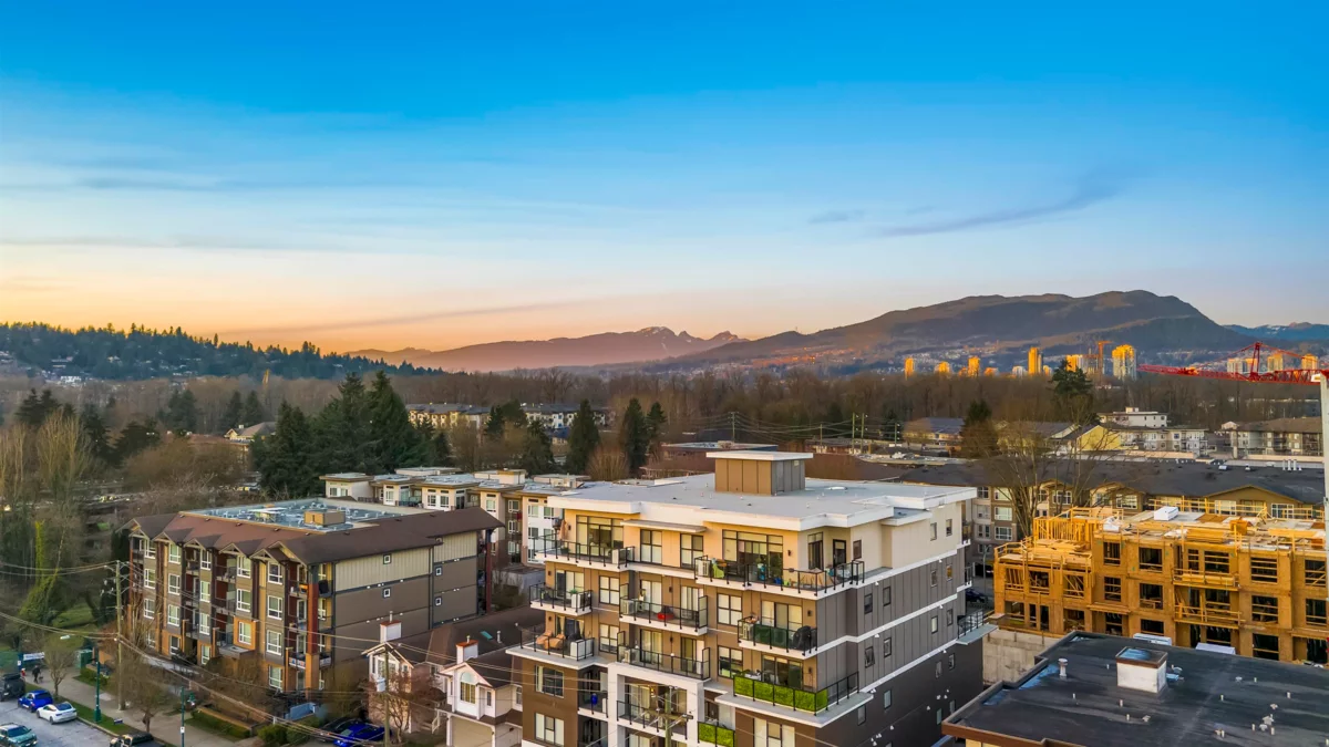 Exterior Rear Photo of 404 2331 Kelly Avenue, Port Coquitlam, BC