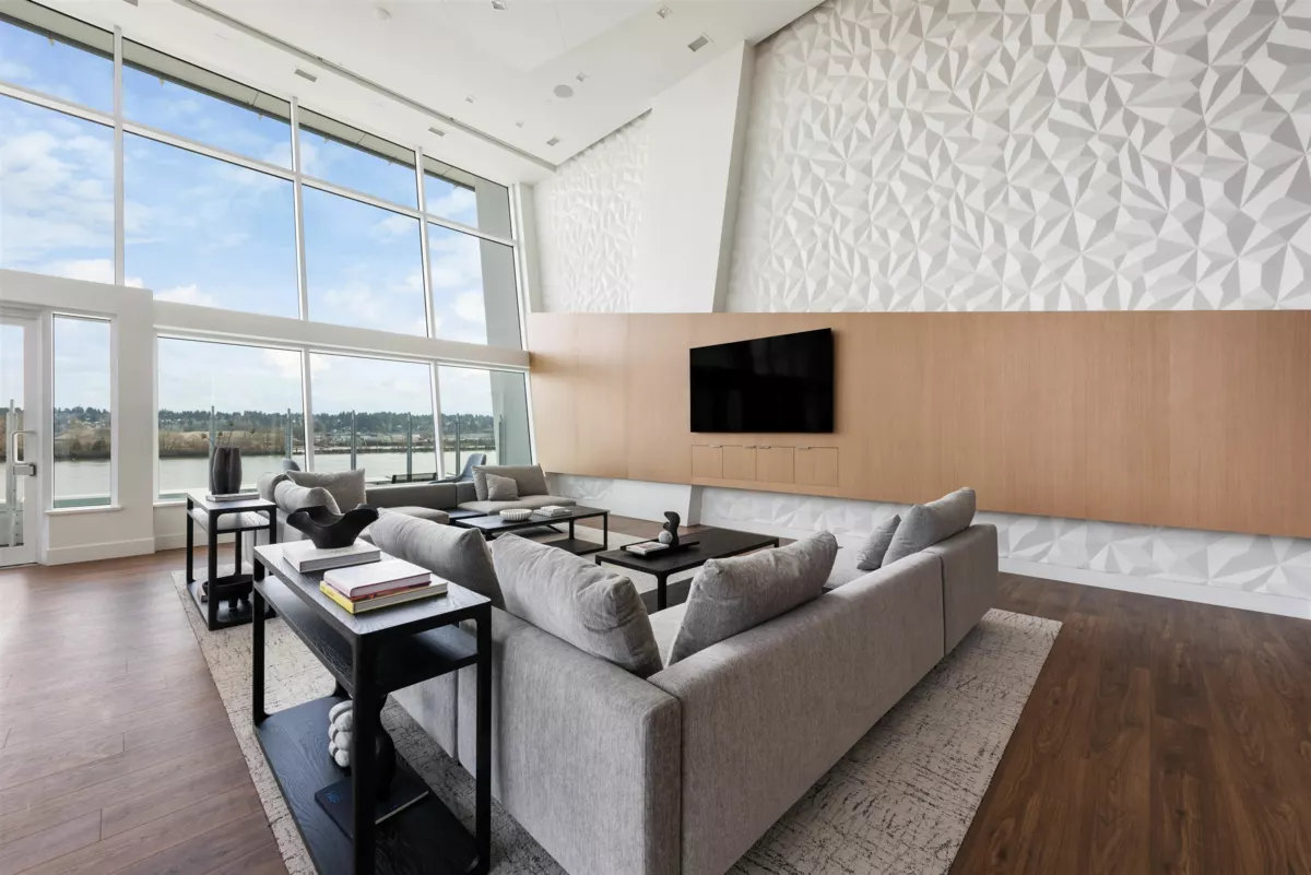 Outdoor Patio Photo of 1703 660 Quayside Drive, New Westminster, BC