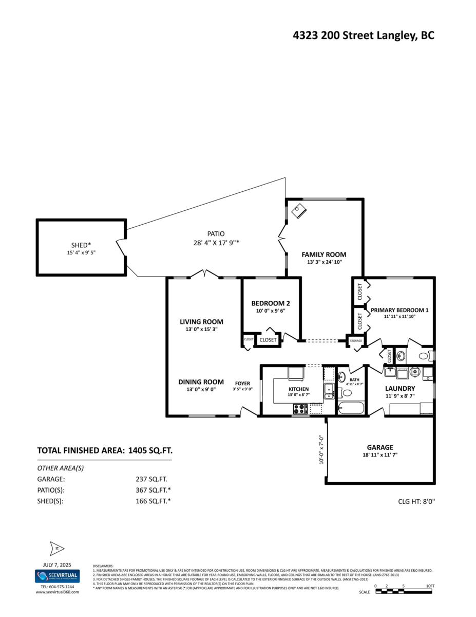 Garage Interior Photo of 4323 200 Street, Langley, BC
