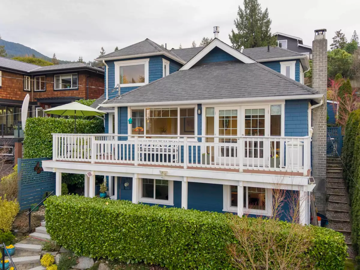 Exterior Front Photo of 6252 Wellington Avenue, West Vancouver, BC
