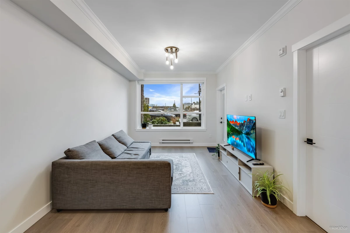 Living Room Photo of 111 12109 223 Street, Maple Ridge, BC