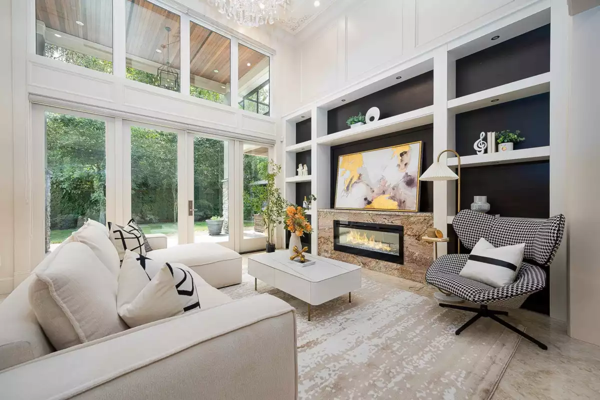 Living Room Photo of 10500 Caithcart Road, Richmond, BC