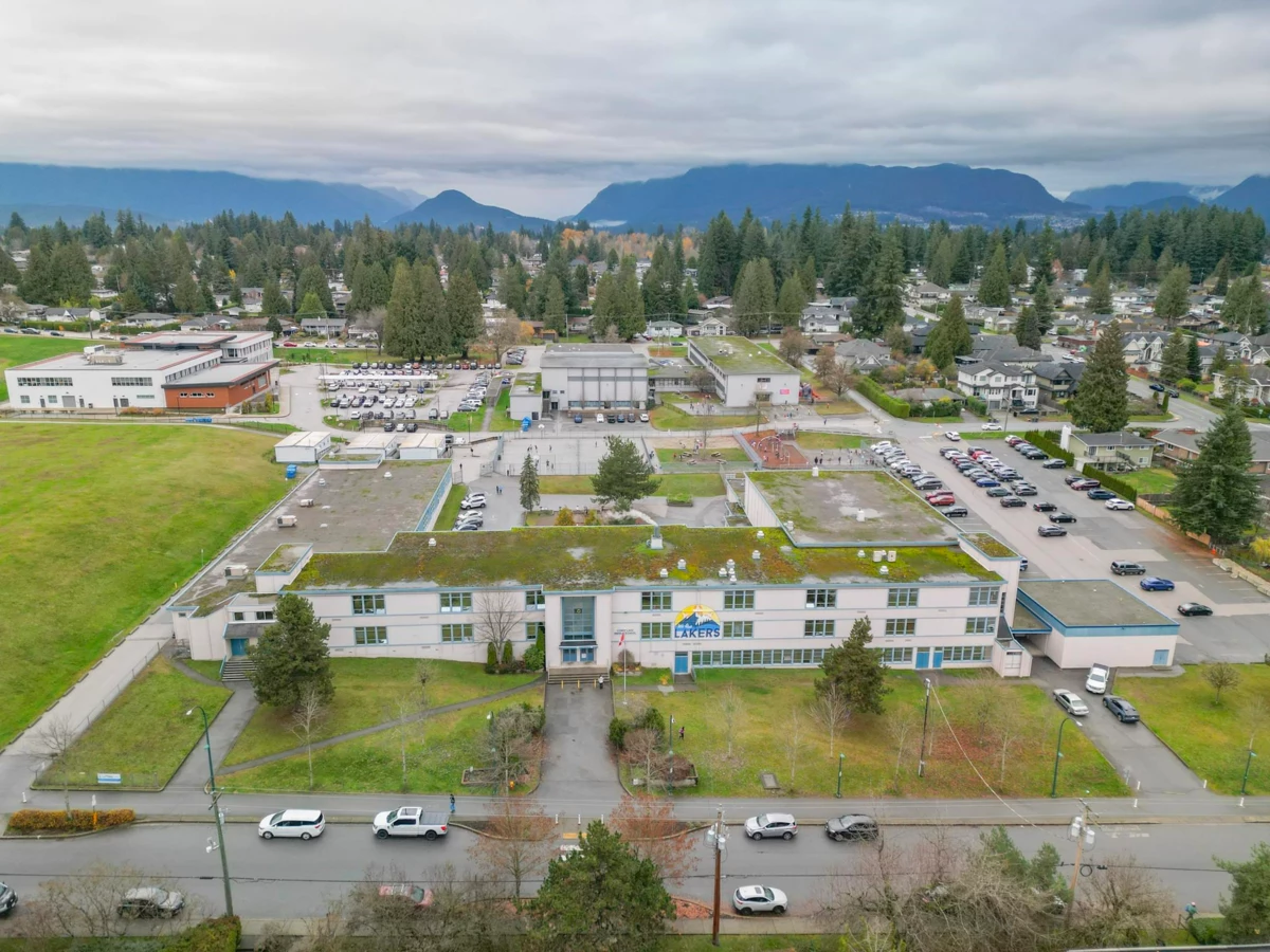 Aerial View of 107 1121 Howie Avenue, Coquitlam, BC