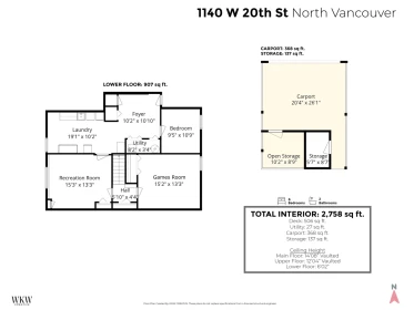 Street View Photo of 1140 W 20th Street, North Vancouver, BC