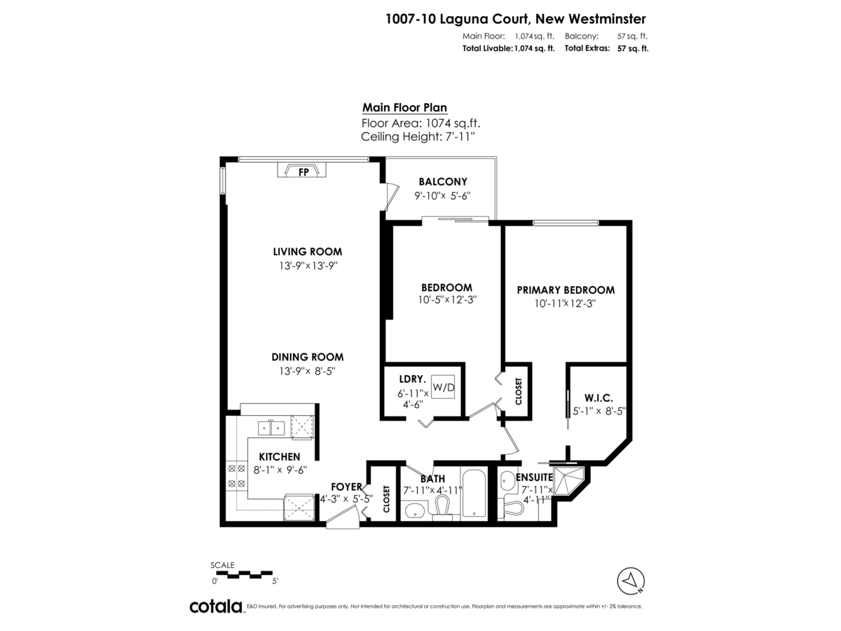 Street View Photo of 1007 10 Laguna Court, New Westminster, BC