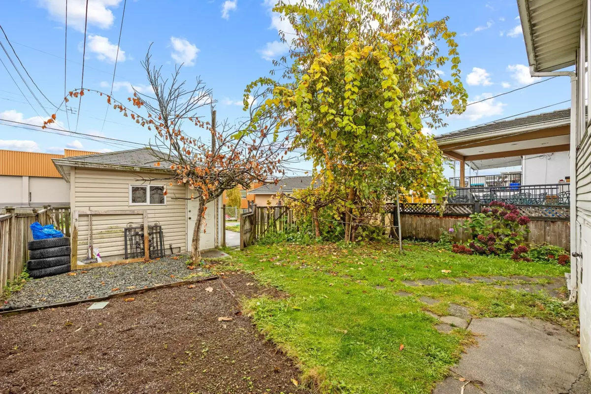Backyard Photo of 4644 Union Street, Burnaby, BC