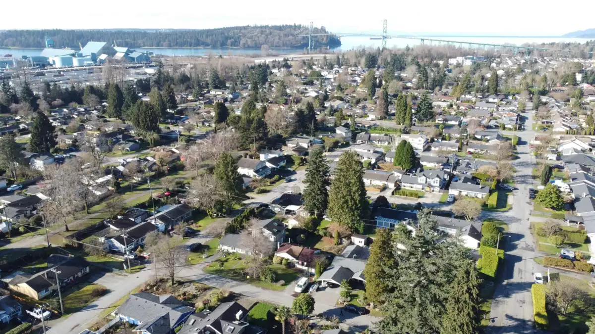 Exterior Rear Photo of 1319 Cottonwood Crescent, North Vancouver, BC