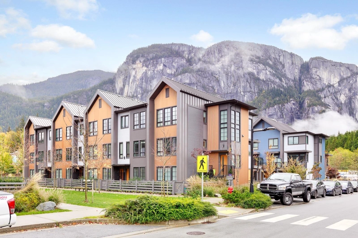 Exterior Rear Photo of 1357 Peakside Place, Squamish, BC