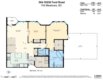 Backyard Photo of 304 19236 Ford Road, Pitt Meadows, BC