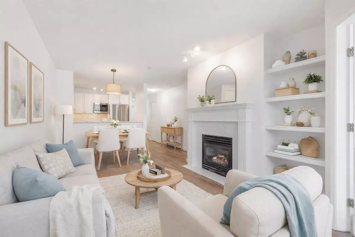 Living Room Photo of 408 5723 Collingwood Street, Vancouver, BC