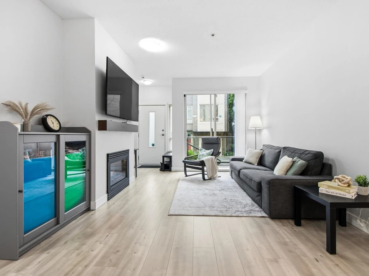 Living Room Photo of 32 9229 University Crescent, Burnaby, BC