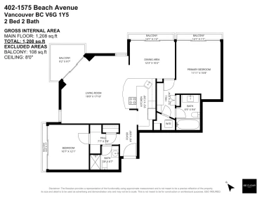 Fitness Center Photo Near 402 1575 Beach Avenue, Vancouver, BC