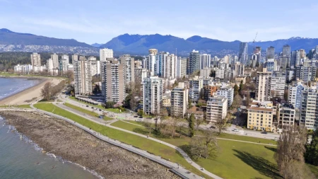 Outdoor Patio Photo of 402 1575 Beach Avenue, Vancouver, BC