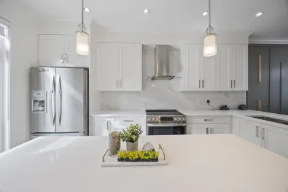 Kitchen Island Photo of 64 13670 62 Avenue, Surrey, BC