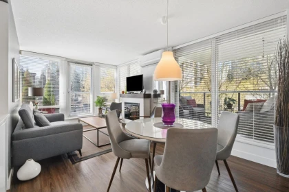 Kitchen Island Photo of 310 939 Expo Boulevard, Vancouver, BC