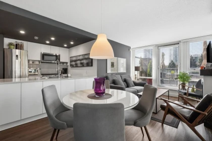 Kitchen Photo of 310 939 Expo Boulevard, Vancouver, BC