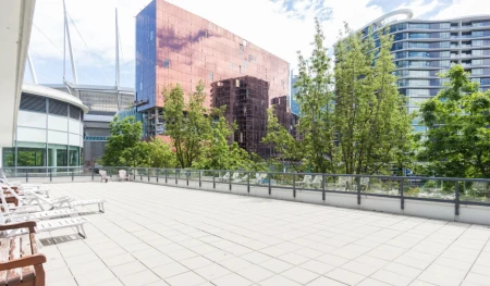 Outdoor Deck Photo of 310 939 Expo Boulevard, Vancouver, BC