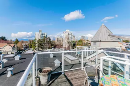 Backyard Photo of PH6 5723 Balsam Street, Vancouver, BC