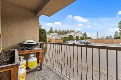 Outdoor Deck Photo of 111 45702 Watson Road, Chilliwack, BC