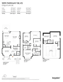Aerial View of 1899 Parkway Boulevard, Coquitlam, BC