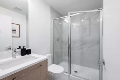Basement Recreation Room Photo of 507 150 James Road, Port Moody, BC