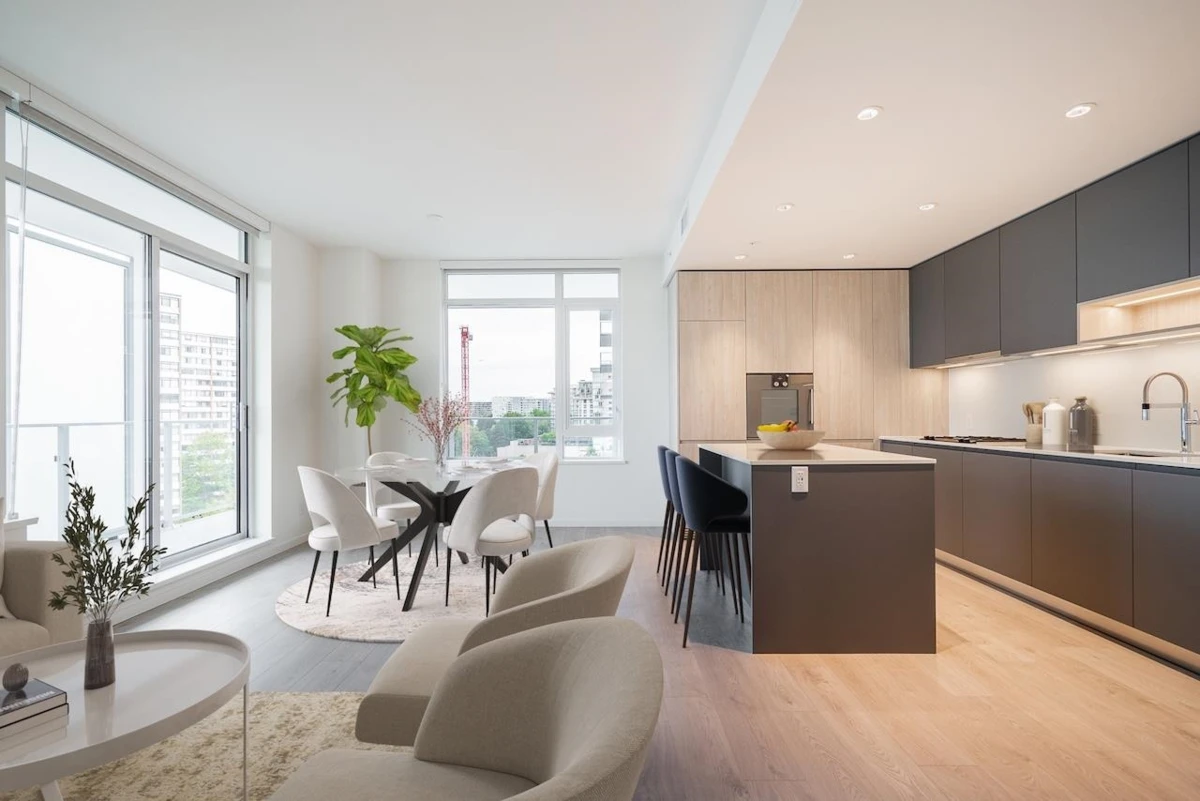 Living Room Photo of 874 6600 Minoru Boulevard, Richmond, BC
