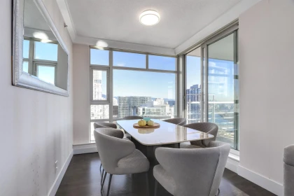Breakfast Nook Photo of 3002 1199 Marinaside Crescent, Vancouver, BC