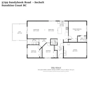 Kitchen Island Photo of 5799 Sandy Hook Road, Sechelt, BC