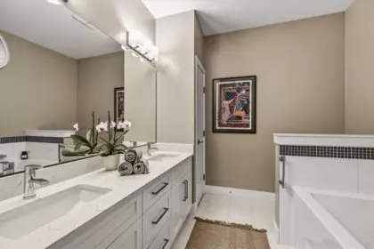 Basement Recreation Room Photo of 125 3458 Burke Village Promenade, Coquitlam, BC