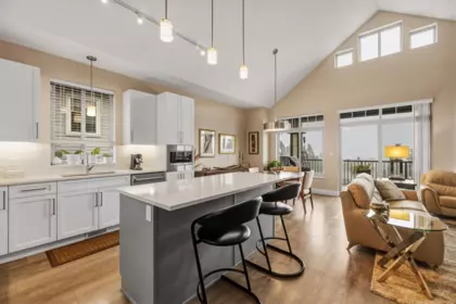 Kitchen Photo of 125 3458 Burke Village Promenade, Coquitlam, BC