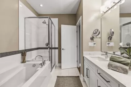 Laundry Room Photo of 125 3458 Burke Village Promenade, Coquitlam, BC