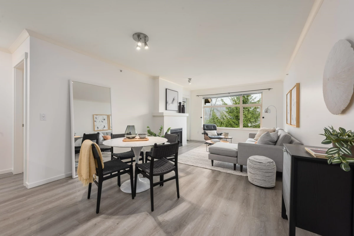 Living Room Photo of 401 300 Klahanie Drive, Port Moody, BC
