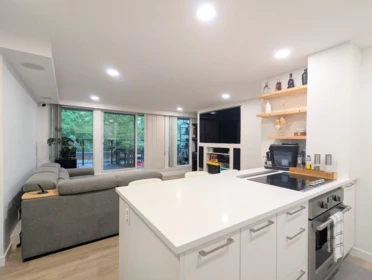 Kitchen Island Photo of T6903 3980 Carrigan Court, Burnaby, BC