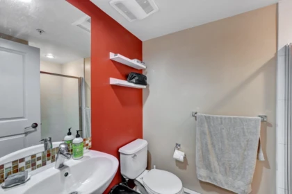 Powder Room Photo of 38 3010 Riverbend Drive, Coquitlam, BC