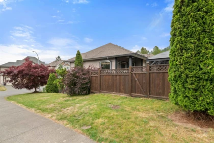 Aerial View of 47216 Laughington Place, Chilliwack, BC
