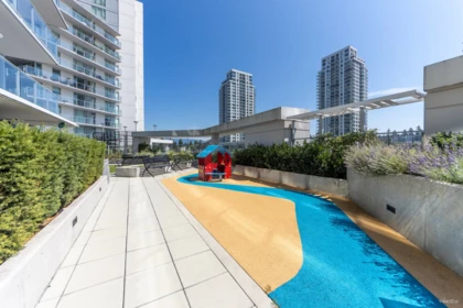 Outdoor Deck Photo of 2603 567 Clarke Road, Coquitlam, BC