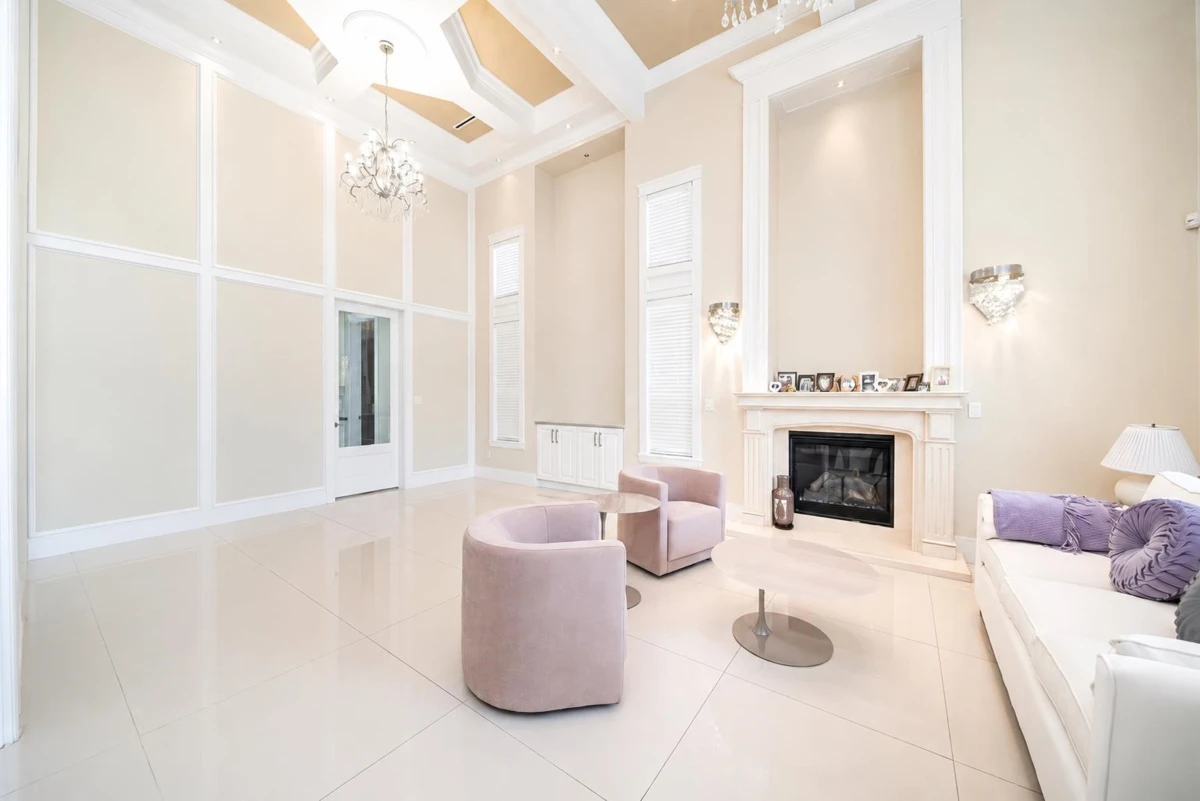 Living Room Photo of 6160 Granville Avenue, Richmond, BC