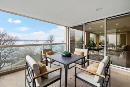 Outdoor Deck Photo of 401 2015 Beach Avenue, Vancouver, BC