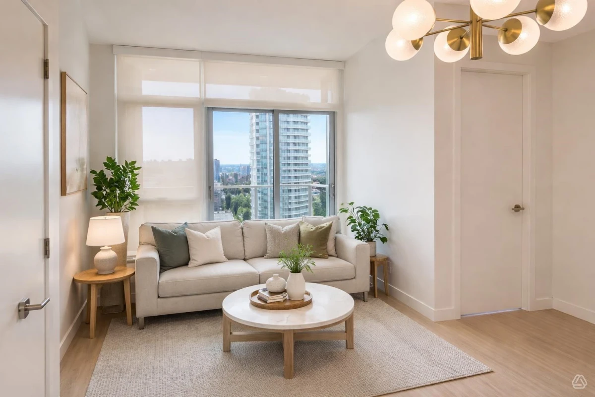 Living Room Photo of 1503 537 Cottonwood Avenue, Coquitlam, BC