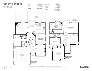 Hallway Photo of 1520 132b Street, Surrey, BC