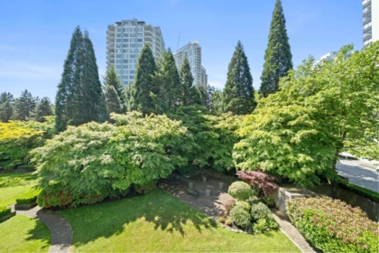 Outdoor Deck Photo of 403 6070 Mcmurray Avenue, Burnaby, BC