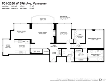 Street View Photo of 901 2350 W 39th Avenue, Vancouver, BC