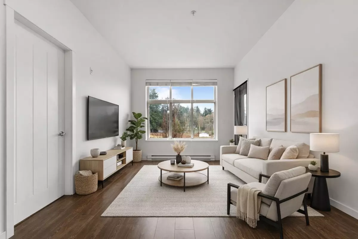 Living Room Photo of 407 2855 156 Street, Surrey, BC