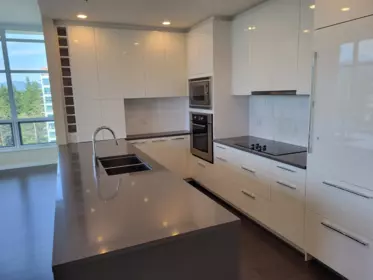Kitchen Island Photo of PH7 5728 Berton Avenue, Vancouver, BC