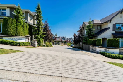 Backyard Photo of 10 3400 Devonshire Avenue, Coquitlam, BC