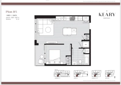 Walk-In Closet Photo of 1015 230 Keary Street, New Westminster, BC