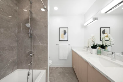 Guest Bathroom Photo of 14 7780 Bridge Street, Richmond, BC