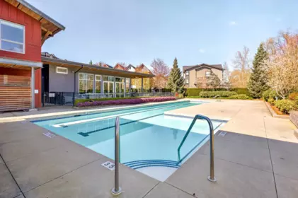 Aerial View of 417 2307 Ranger Lane, Port Coquitlam, BC
