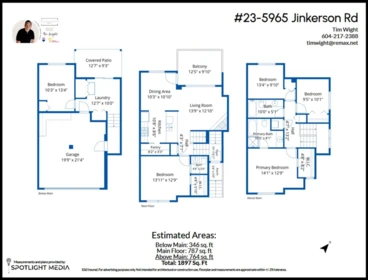 23 5965 Jinkerson Road, Chilliwack, BC, Chilliwack — Townhouse for sale